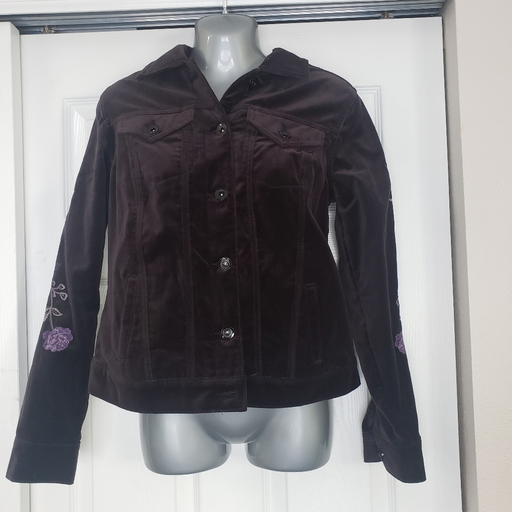 Jacket x- small Style & Co: dark brown